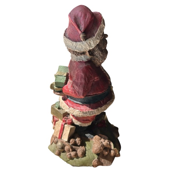 Vintage Tom Clark Cairn Studio USA Mr. Claus Gnome Sculpture 1987 RARE - Picture 4 of 5